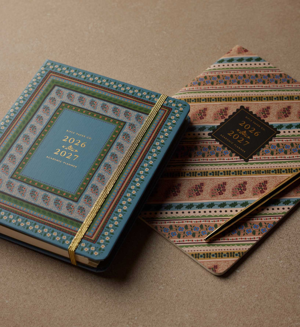 FernPaperCo™ - 2026-2027 12-Month Academic Appointment Notebook - Paisley
