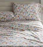 FernPaperCo™ - Percale Pillowcases - Strawberry Fields White