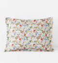 FernPaperCo™ - Percale Sham - Strawberry Fields White