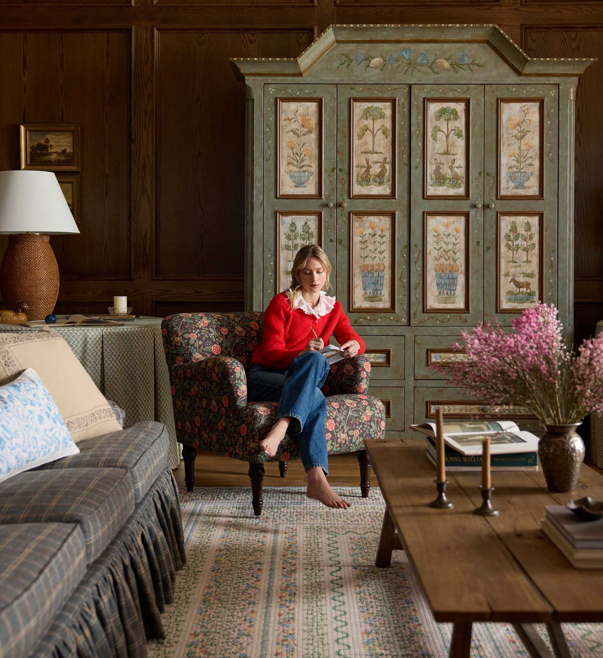 FernPaperCo™ - Bristol Armchair - Gracie
