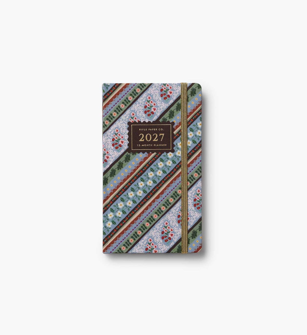 FernPaperCo™ - 2027 12-Month Hardcover Pocket Planner - Paisley