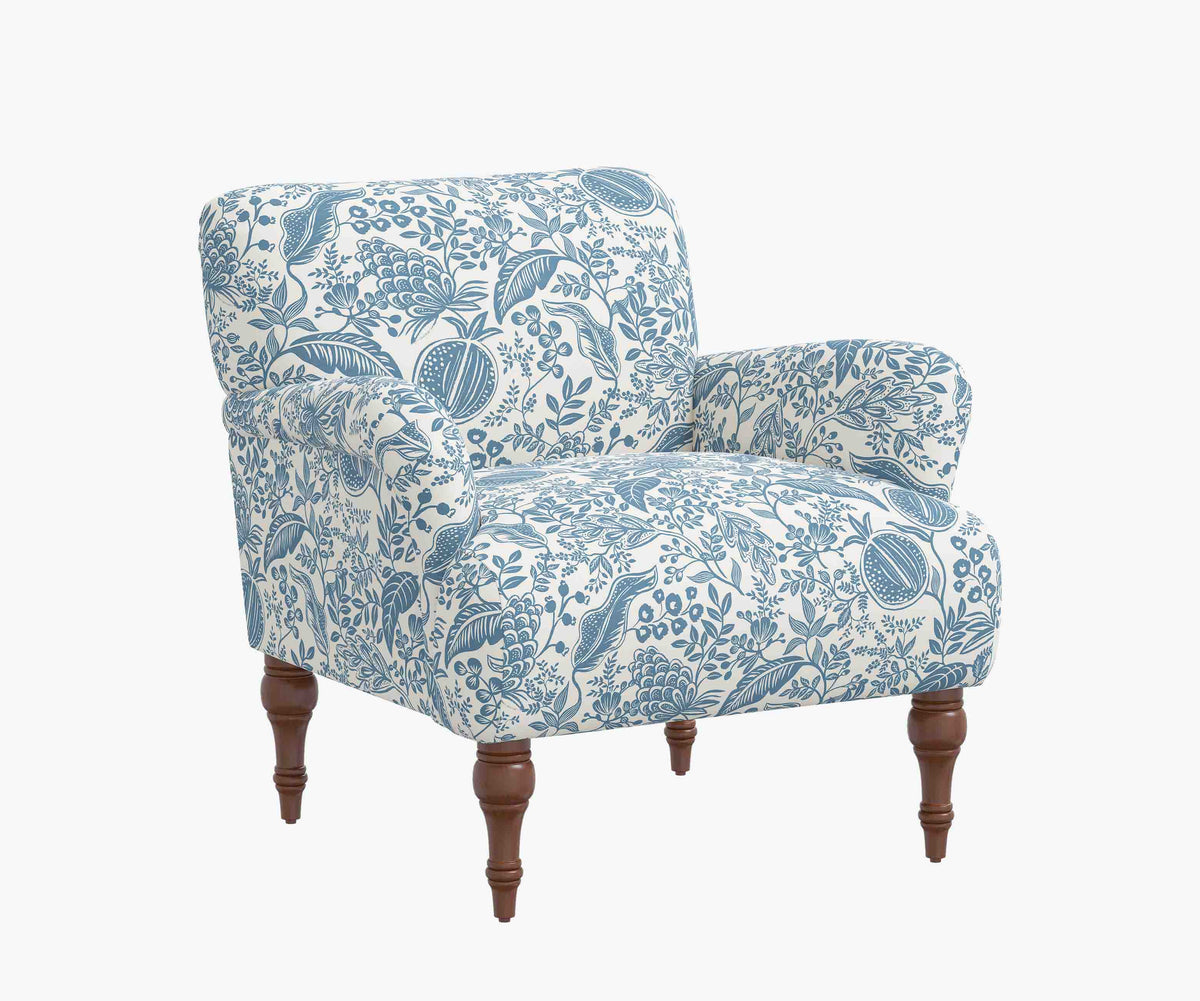 FernPaperCo™ - Bristol Armchair - Pomegranate