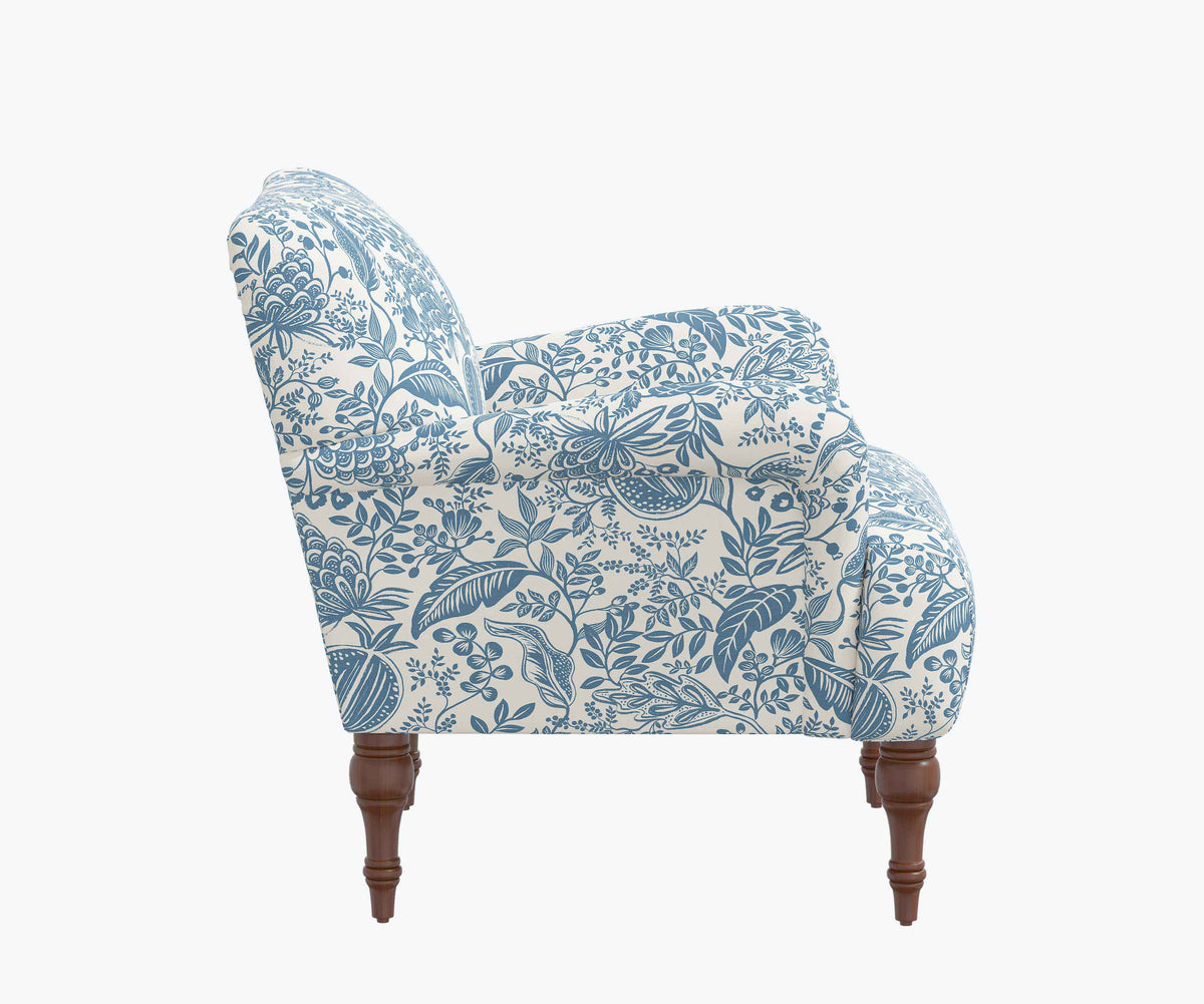 FernPaperCo™ - Bristol Armchair - Pomegranate