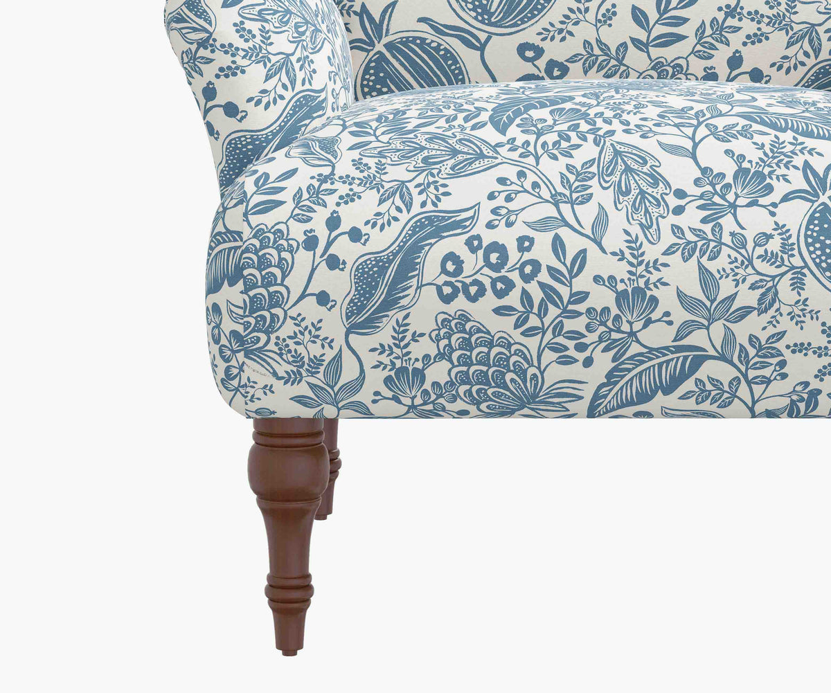 FernPaperCo™ - Bristol Armchair - Pomegranate