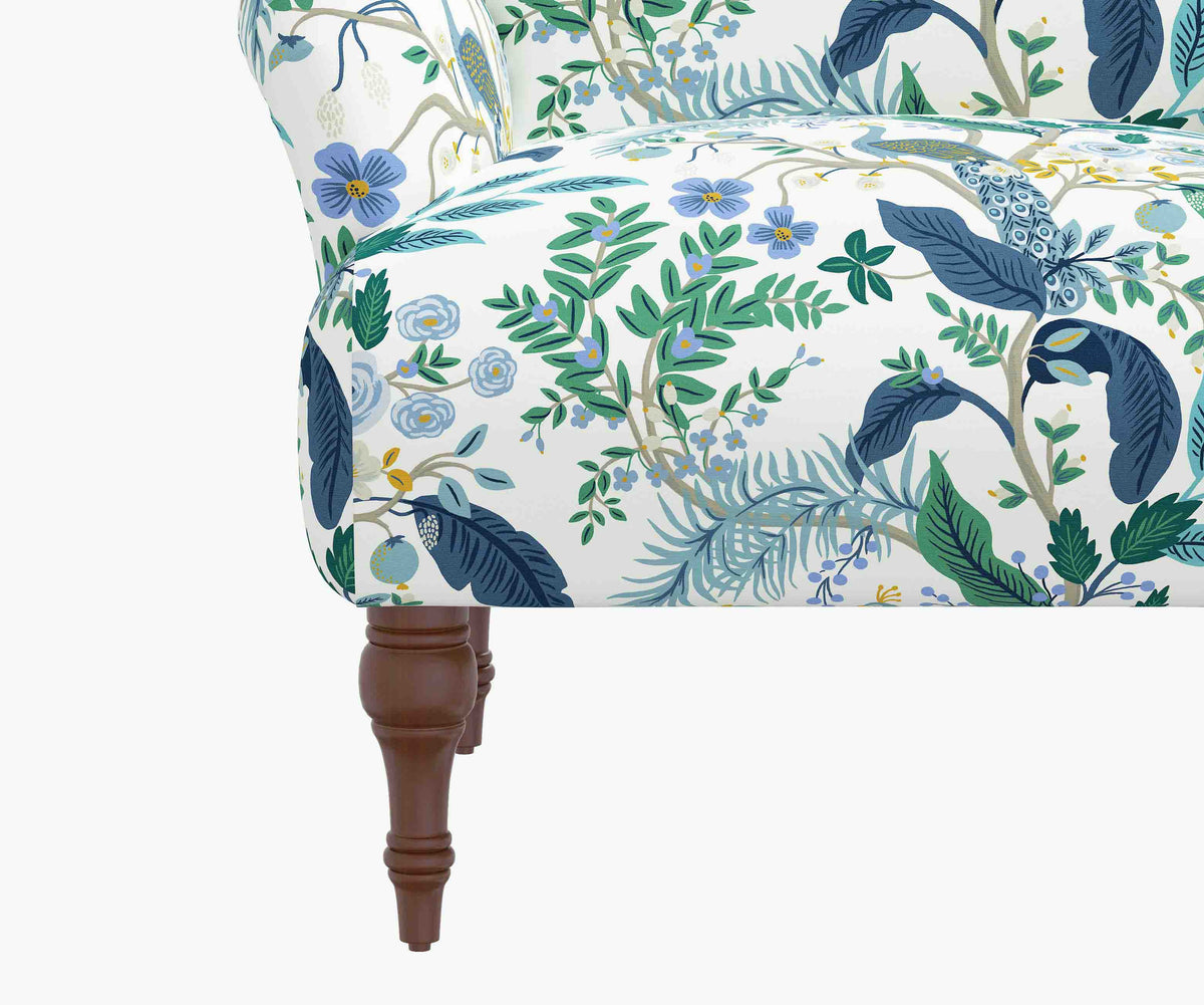 FernPaperCo™ - Bristol Armchair - Peacock